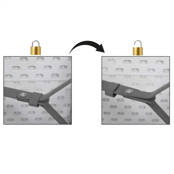 Скамья складная Springos GF0094 180 x 30 x 43 см