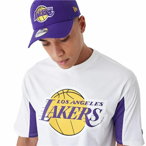 Short-sleeve Sports T-shirt New Era 60435482 White (S)
