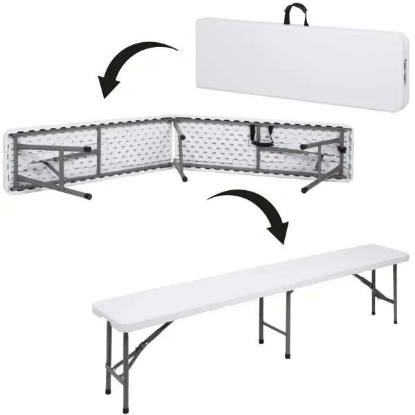 Скамья складная Springos GF0094 180 x 30 x 43 см