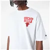Men’s Short Sleeve T-Shirt New Era  SCRIPT OS TEE CHIBUL 60435518 White (L)