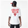 Men’s Short Sleeve T-Shirt New Era  SCRIPT OS TEE CHIBUL 60435518 White (S)
