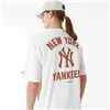 Men’s Short Sleeve T-Shirt New Era  WORDMARK OS TEE NEYYAN 60435536  White (M)