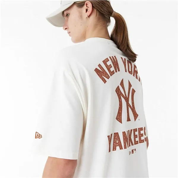 Men’s Short Sleeve T-Shirt New Era  WORDMARK OS TEE NEYYAN 60435536  White (XL)