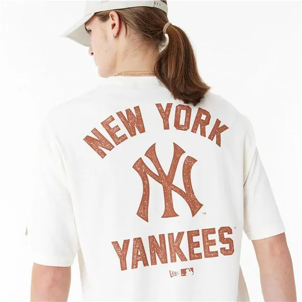 Men’s Short Sleeve T-Shirt New Era  WORDMARK OS TEE NEYYAN 60435536  White (XL)