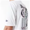 Men’s Short Sleeve T-Shirt New Era MLB PLAYER GRPHC OS TEE NEYYAN 60435538 White (L)