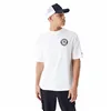 Men’s Short Sleeve T-Shirt New Era MLB PLAYER GRPHC OS TEE NEYYAN 60435538 White (M)