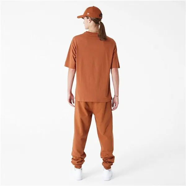 Short-sleeve Sports T-shirt New Era LEAGUE ESSNTLS LC OS TEE NEYYAN 60435552 Brown (L)