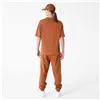Short-sleeve Sports T-shirt New Era LEAGUE ESSNTLS LC OS TEE NEYYAN 60435552 Brown (XL)