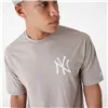 Men’s Short Sleeve T-Shirt New Era ESSNTLS LC OS TEE NEYYAN 60435555 Light brown (L)