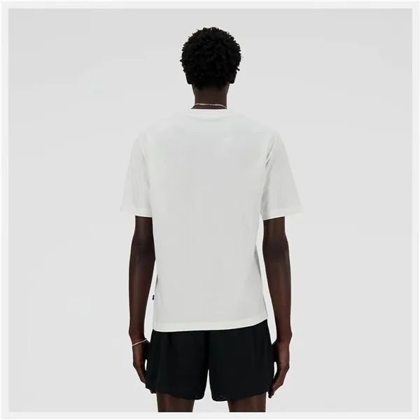 Short-sleeve Sports T-shirt New Balance MT41593 SST White (S)