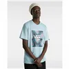 Men’s Short Sleeve T-Shirt Vans VN0A5E7YCZI1 Sky blue