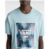 Men’s Short Sleeve T-Shirt Vans VN0A5E7YCZI1 Sky blue