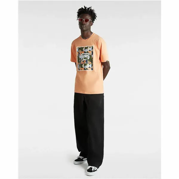 Men’s Short Sleeve T-Shirt Vans VN0A5E7YD051 Orange