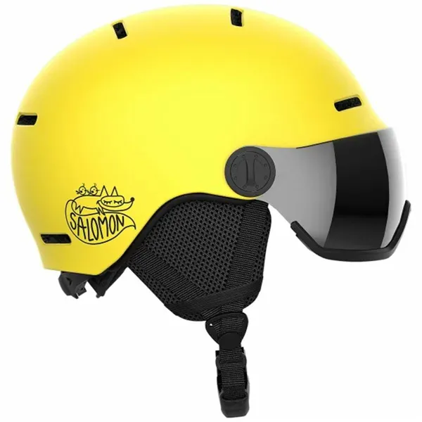 Ski Helmet Salomon L47259500 Yellow Children's Unisex 49-53 cm