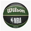 Basketball Ball Wilson NBA Team Tribute Milwakee 7 Green Natural rubber (Size 7)