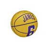 Basketball Ball Wilson Nba Player Icon Mini Lebron Purple (Size 3)