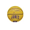 Basketball Ball Wilson Nba Player Icon Mini Lebron Purple (Size 3)