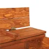 Закрытая песочница со скамейками с брезентом и флисом Springos SB120SET 120х120 см