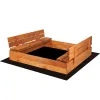 Koka smilšu kaste Springos SB120SI 120x120cm