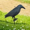 Bird scarer garden raven Springos GA0132 11x39x18.5cm