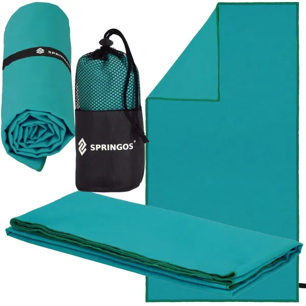 Quick-drying beach towel Springos CS0117 180x90 cm