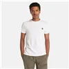 Men’s Short Sleeve T-Shirt Timberland TB0A2BPR1001 White (S)