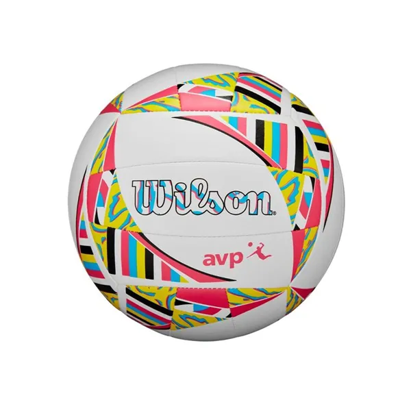 Beach Volleyball Ball Wilson Avp Movement Vb New Yellow White Rose TPU