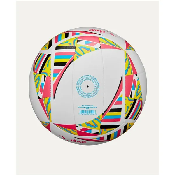 Beach Volleyball Ball Wilson Avp Movement Vb New Yellow White Rose TPU