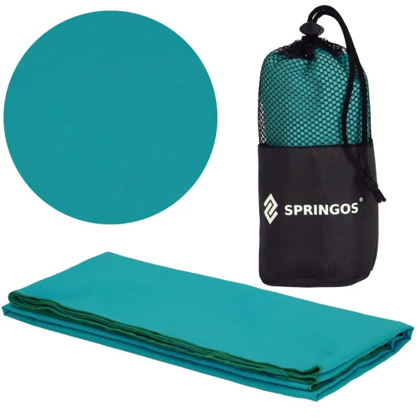Быстросохнущее пляжное полотенце Springos CS0117 180х90 см.