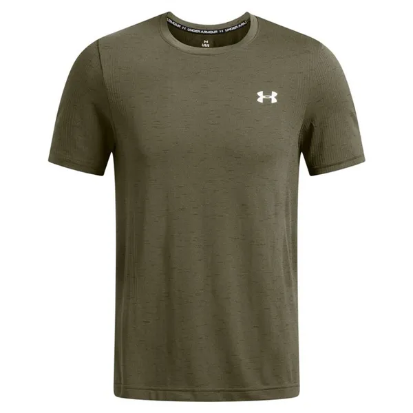 Men’s Short Sleeve T-Shirt Under Armour 1382801-390 Olive (XL)