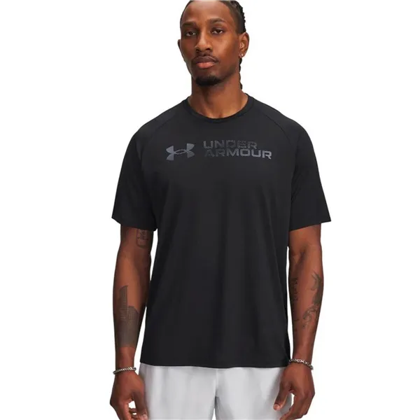 Men’s Short Sleeve T-Shirt Under Armour 6005116-001 Black (XL)