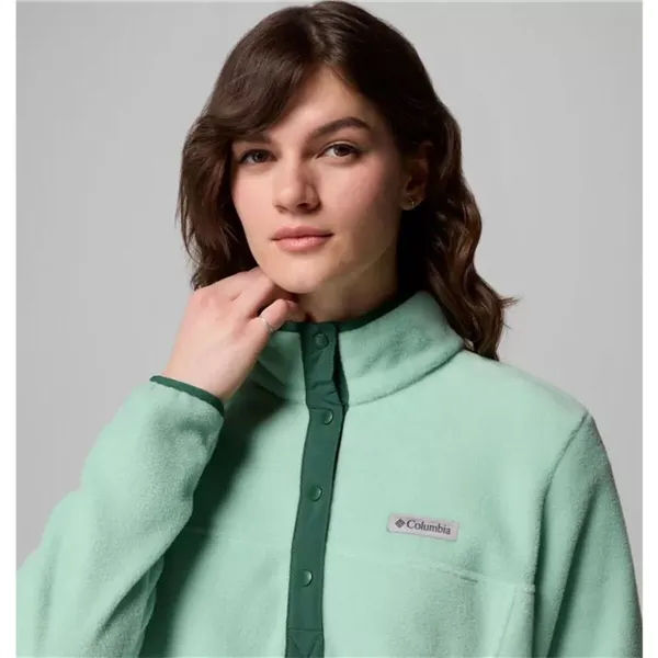 Fleece Lining Columbia Benton Springs™ 1/2 Snap Aquamarine Lady