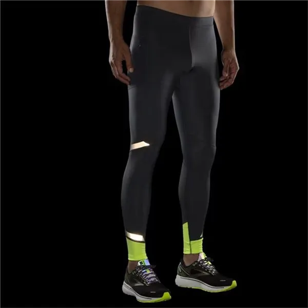 Sports Leggings for Men Brooks Run Visible Black (S)