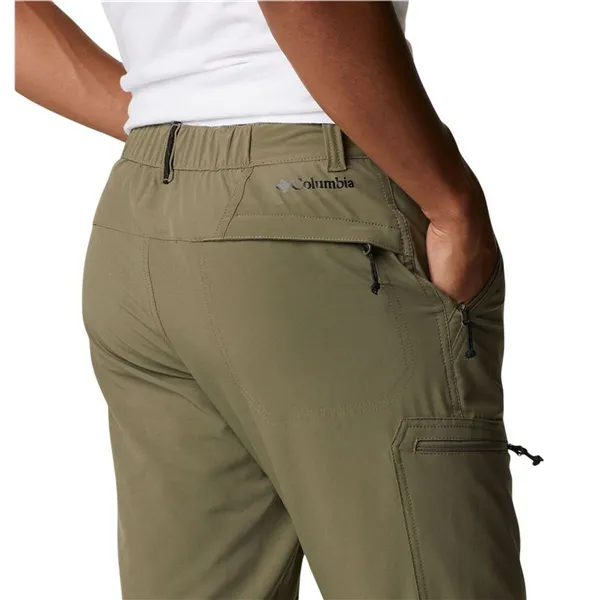 Long Sports Trousers Columbia Triple Canyon Olive