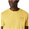 Men’s Short Sleeve T-Shirt Columbia 1834041742 Yellow