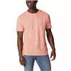 Men’s Short Sleeve T-Shirt Columbia 1834041879 Salmon (XS)