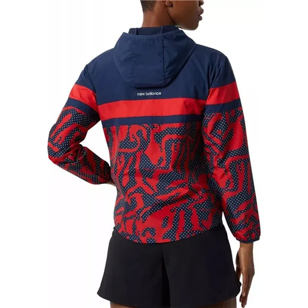 Women's Sports Jacket New Balance Printed Accelerate