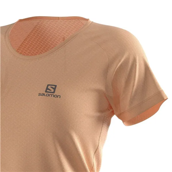 Women’s Short Sleeve T-Shirt Salomon LC1727700 Yellow (S)
