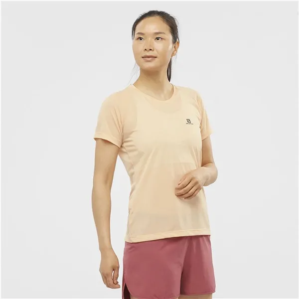 Women’s Short Sleeve T-Shirt Salomon LC1727700 Yellow (S)