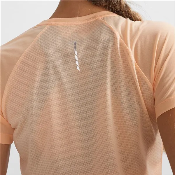 Women’s Short Sleeve T-Shirt Salomon LC1727700 Yellow (S)