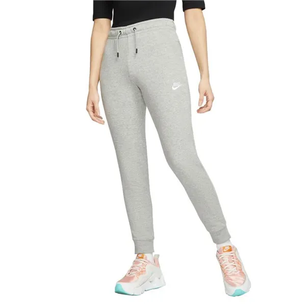 Long Sports Trousers Nike Sportswear Essential W Grey Lady