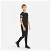 Child's Short Sleeve T-Shirt Nike CW6103-010 Black (7-8 Years)