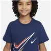 Child's Short Sleeve T-Shirt Nike DX2297-410 (7-8 Years)