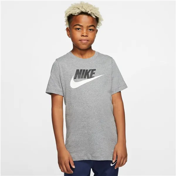 Child's Short Sleeve T-Shirt Nike AR5252-091 (7-8 Years)