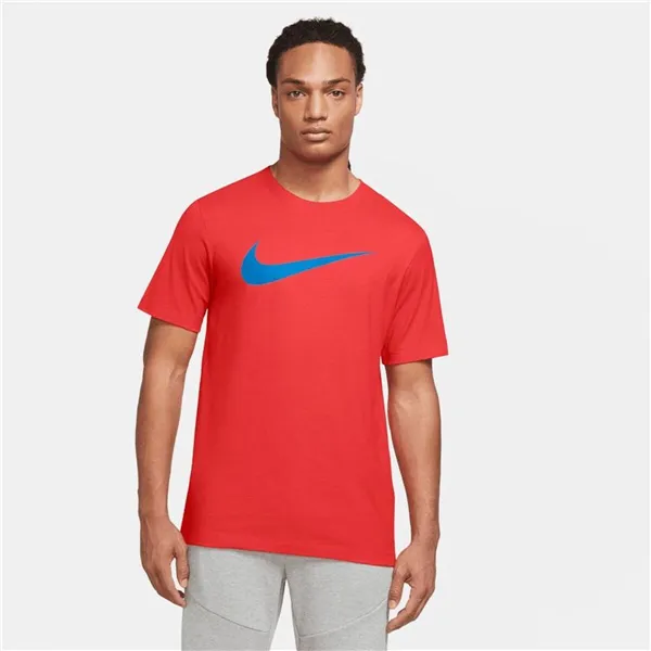 Men’s Short Sleeve T-Shirt Nike DC5094-696 Red (S)
