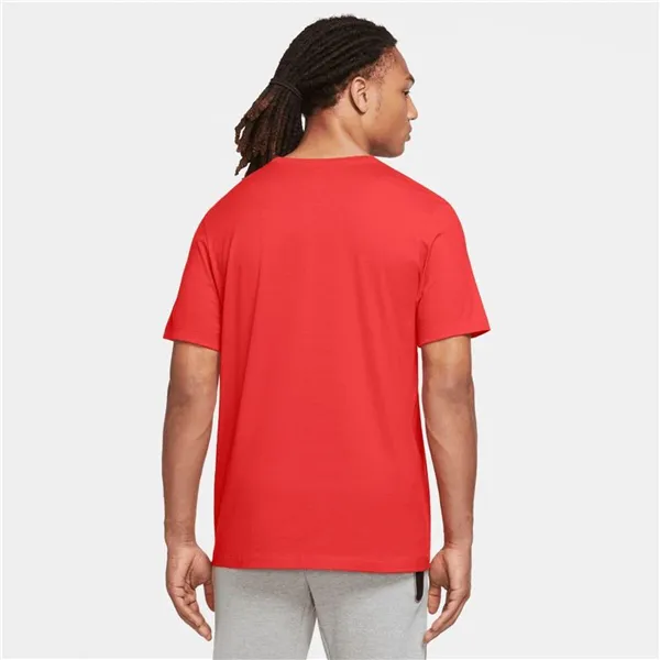 Men’s Short Sleeve T-Shirt Nike DC5094-696 Red (S)