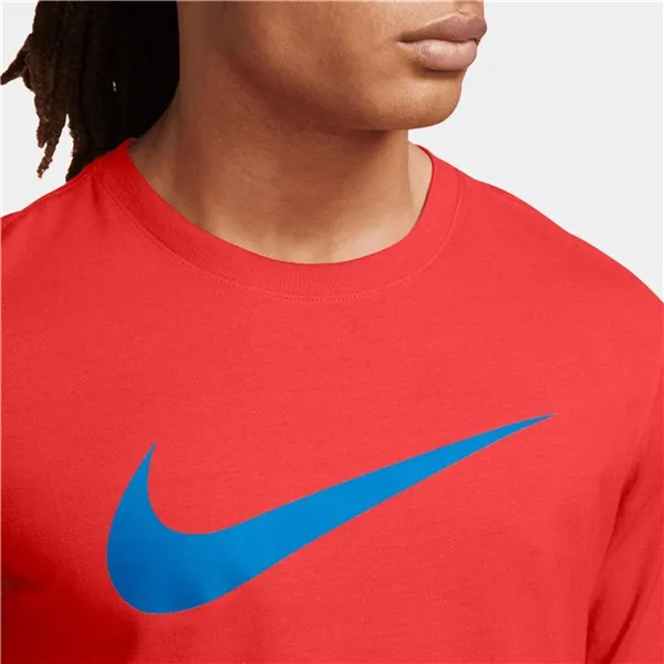 Men’s Short Sleeve T-Shirt Nike DC5094-696 Red (S)