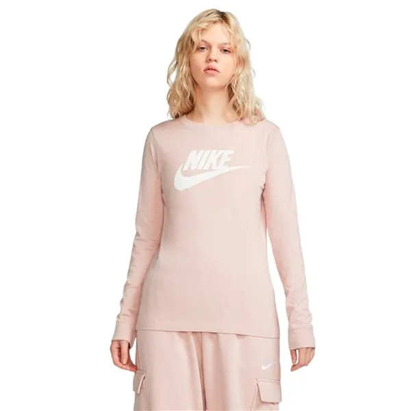 Women’s Short Sleeve T-Shirt Nike BV6171-602 Light Pink (S)
