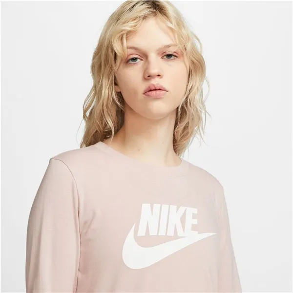 Women’s Short Sleeve T-Shirt Nike BV6171-602 Light Pink (S)