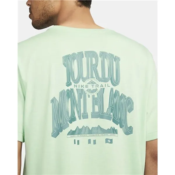 Unisex Short Sleeve T-Shirt Nike DR7671-308 Light Green (XS)